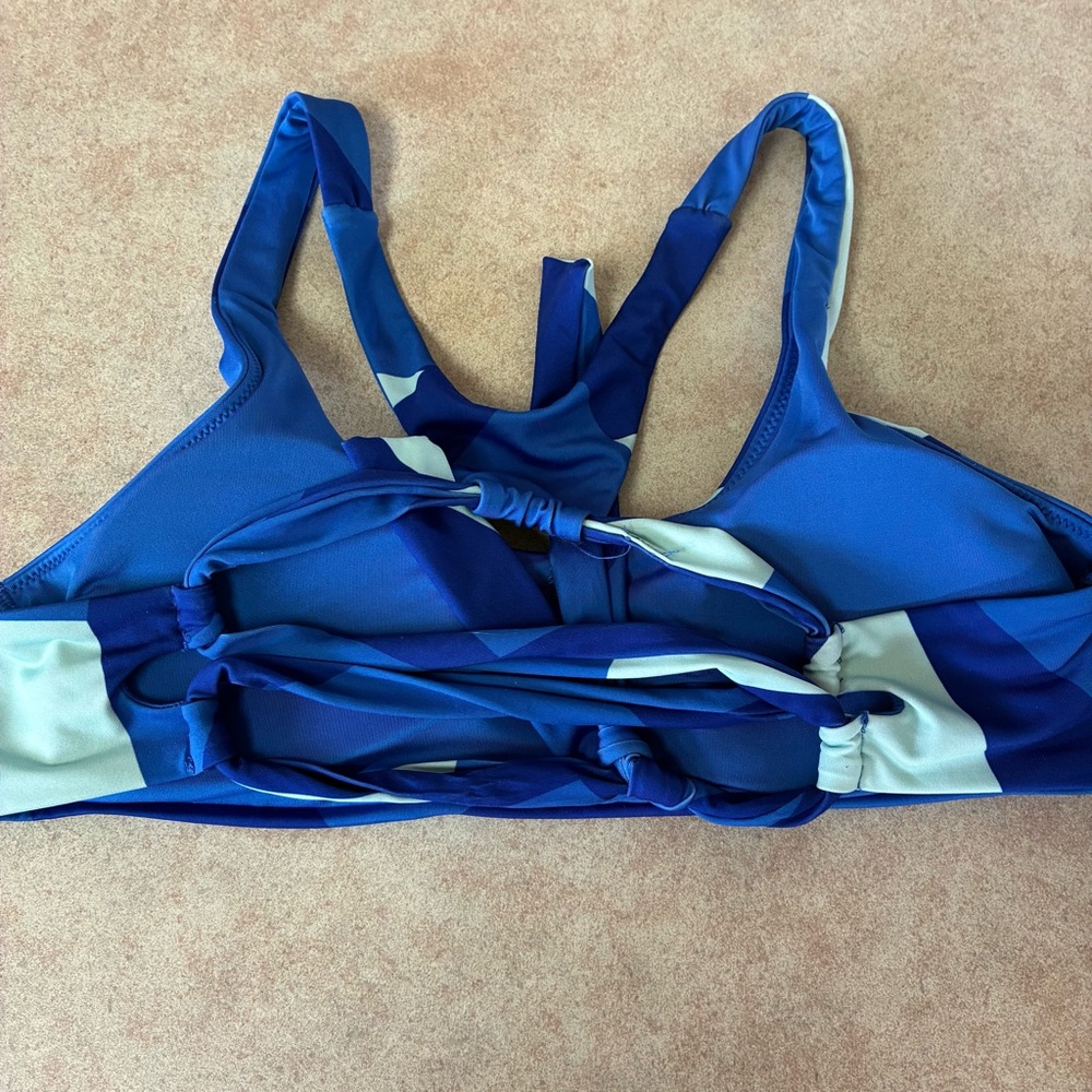 NWOT La Vie En Rose Aqua Blue Bikini Size Small - Picture 5 of 12